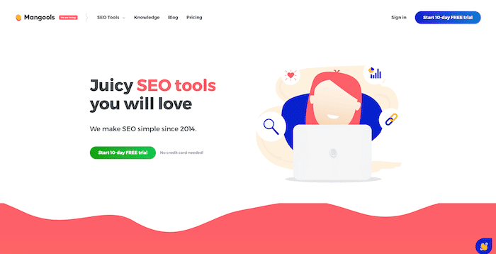 outil reporting SEO mangools